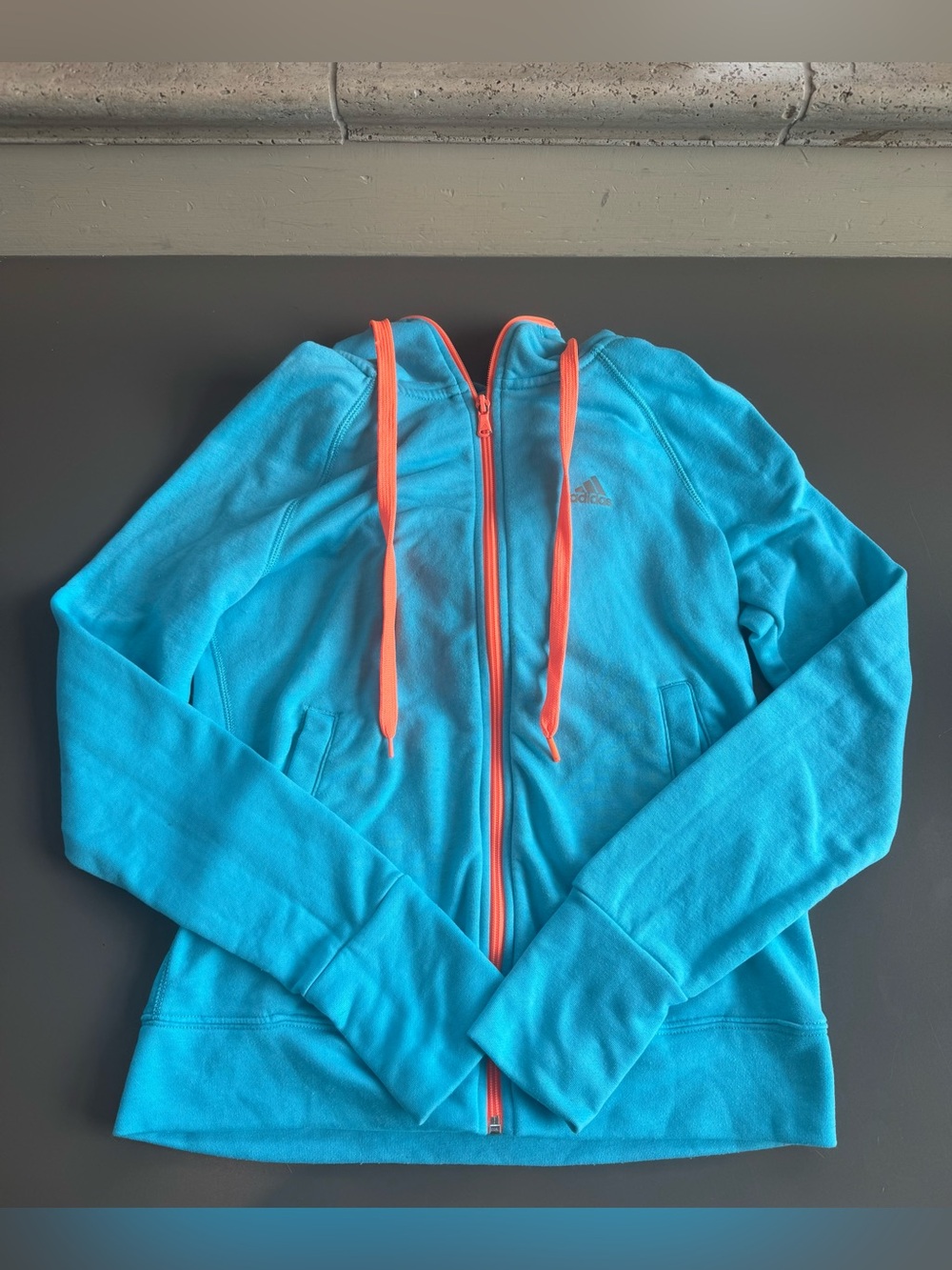 Adidas Climalite Full Zip Hoodie Jacket